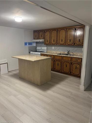 683 Seventh Avenue, Hamilton, ON - Indoor Photo Showing Kitchen With Double Sink
