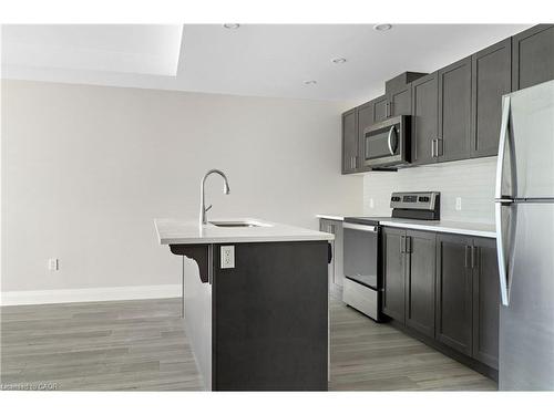 214-5 Wake Robin Drive, Kitchener, ON - Indoor Photo Showing Kitchen With Stainless Steel Kitchen