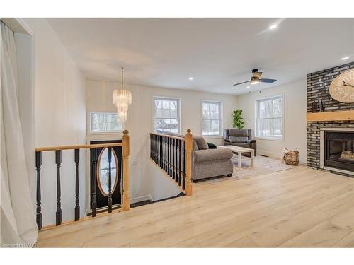 1206 Middleton N Walsingham Twnline Townline, South Middleton, ON - Indoor Photo Showing Living Room With Fireplace