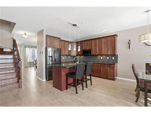 23 Mathews Court, Brantford, ON - Indoor Photo Showing Kitchen With Stainless Steel Kitchen With Upgraded Kitchen