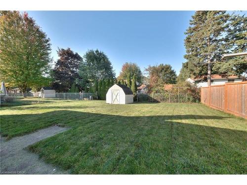 406 Franklin Street N, Kitchener, ON - Outdoor With Backyard
