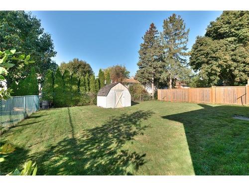 406 Franklin Street N, Kitchener, ON - Outdoor With Backyard