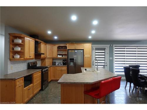 230 South Water Street, Mount Forest, ON - Indoor Photo Showing Kitchen With Double Sink