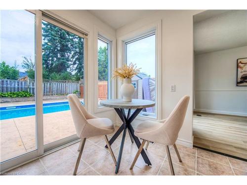 243 Highview Drive, Kitchener, ON - Indoor With In Ground Pool