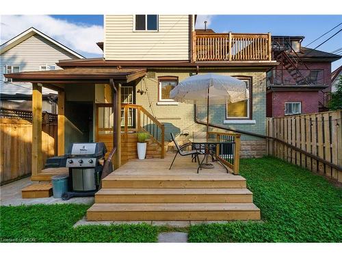 202 Prospect Street S, Hamilton, ON - Outdoor With Deck Patio Veranda With Exterior