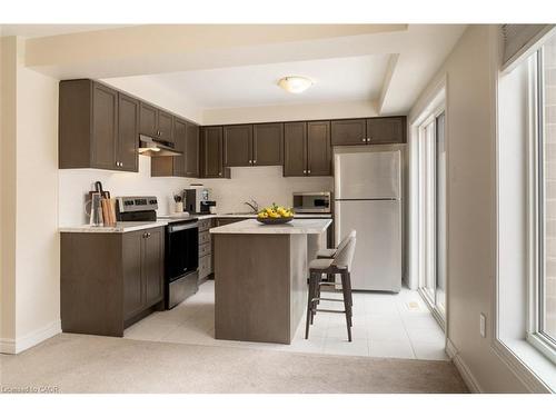 3092 Michelangelo Road, Burlington, ON - Indoor Photo Showing Kitchen With Stainless Steel Kitchen