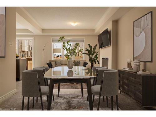 3092 Michelangelo Road, Burlington, ON - Indoor Photo Showing Dining Room