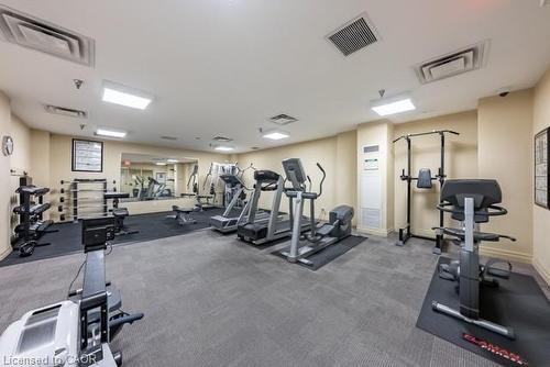 510-399 Elizabeth Street, Burlington, ON - Indoor Photo Showing Gym Room