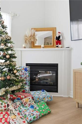 65-11 Harrisford Street, Hamilton, ON - Indoor Photo Showing Living Room With Fireplace