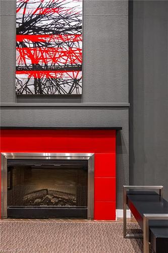 612-66 Bay Street S, Hamilton, ON - Indoor With Fireplace