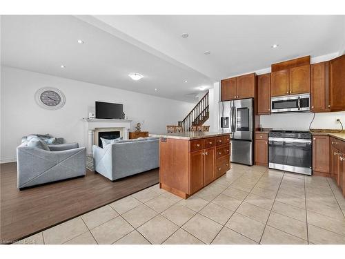 63 Chamomile Drive, Hamilton, ON - Indoor Photo Showing Kitchen With Stainless Steel Kitchen
