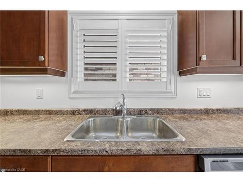 63 Chamomile Drive, Hamilton, ON - Indoor Photo Showing Kitchen With Double Sink