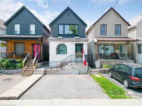575 Mary Street, Hamilton, ON - Outdoor With Deck Patio Veranda With Facade