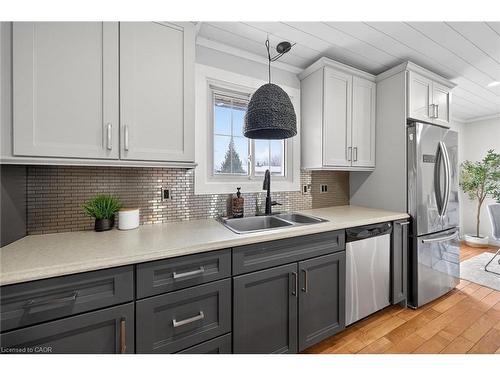 2470 Highway 24, Simcoe, ON - Indoor Photo Showing Kitchen With Double Sink