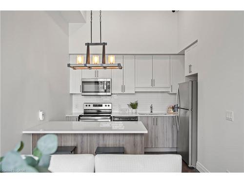 208-19 Guelph Avenue, Cambridge, ON - Indoor Photo Showing Kitchen With Upgraded Kitchen