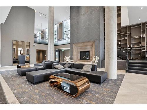 720-2450 Old Bronte Road, Oakville, ON - Indoor With Fireplace