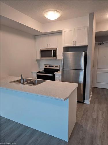 116-5055 Greenlane Road, Beamsville, ON - Indoor Photo Showing Kitchen With Double Sink