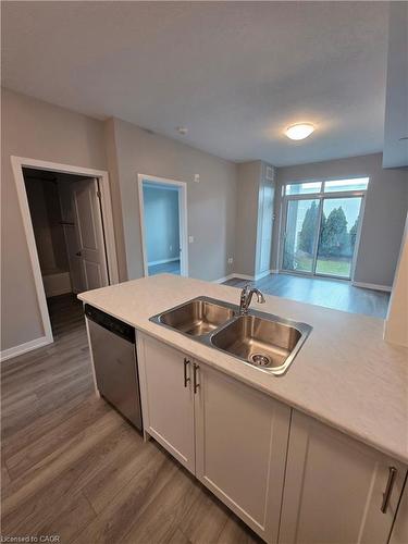 116-5055 Greenlane Road, Beamsville, ON - Indoor Photo Showing Kitchen With Double Sink