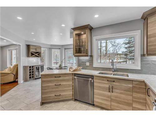72 Hilborn Avenue, Cambridge, ON - Indoor Photo Showing Kitchen With Double Sink