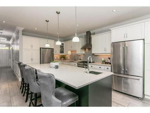 19 Tremaine Drive, Kitchener, ON - Indoor Photo Showing Kitchen With Stainless Steel Kitchen With Upgraded Kitchen