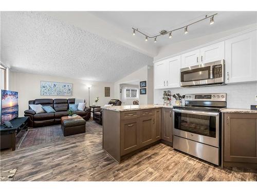 77 Lawfield Drive, Hamilton, ON - Indoor Photo Showing Kitchen With Stainless Steel Kitchen