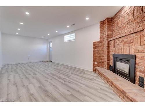 1562 Upper Ottawa Street, Hamilton, ON - Indoor With Fireplace
