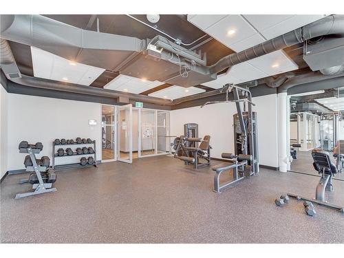 2404-60 Frederick Street, Kitchener, ON - Indoor Photo Showing Gym Room