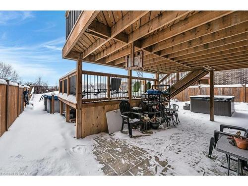 160 Freure Drive, Cambridge, ON - Outdoor With Deck Patio Veranda With Exterior