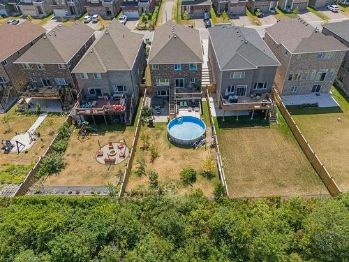 160 Freure Drive, Cambridge, ON - Outdoor With Above Ground Pool With View