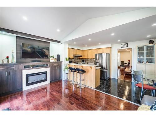 5708 Margarita Crescent, Mississauga, ON - Indoor With Fireplace