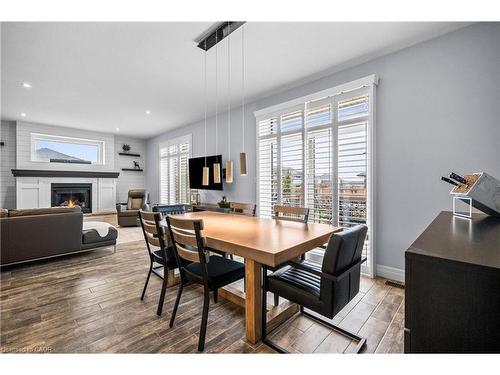 100 Tamarack Boulevard, Woodstock, ON - Indoor With Fireplace