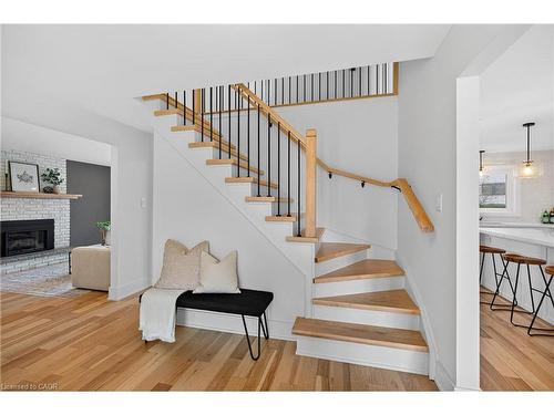 2347 Tweedsmuir Court, Burlington, ON - Indoor Photo Showing Other Room With Fireplace