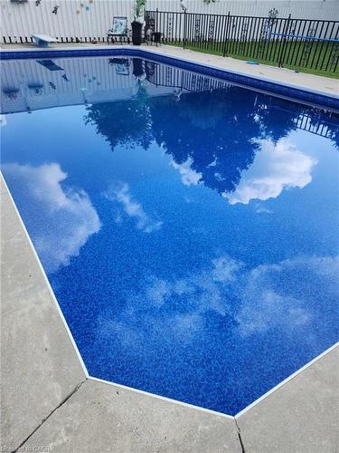 52 Lorne Avenue, Burford, ON - Outdoor With In Ground Pool