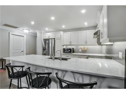 13 Sister Varga Terrace, Hamilton, ON - Indoor Photo Showing Kitchen With Double Sink With Upgraded Kitchen