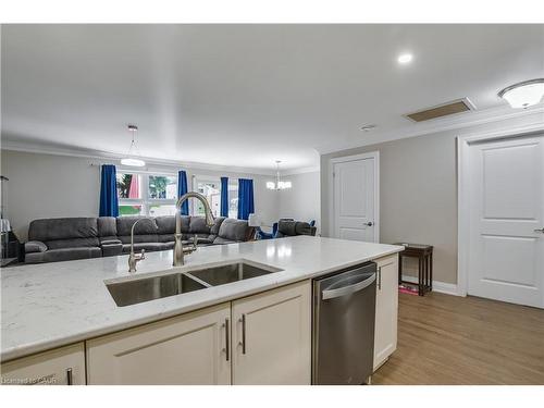 13 Sister Varga Terrace, Hamilton, ON - Indoor Photo Showing Kitchen With Double Sink