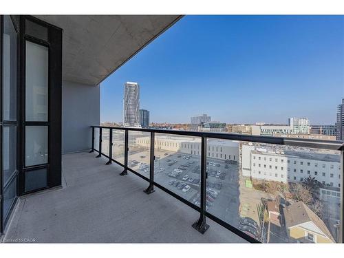 902-104 Garment Street, Kitchener, ON - Outdoor With Balcony With View With Exterior