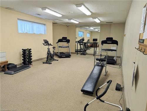 407-300 Keats Way, Waterloo, ON - Indoor Photo Showing Gym Room