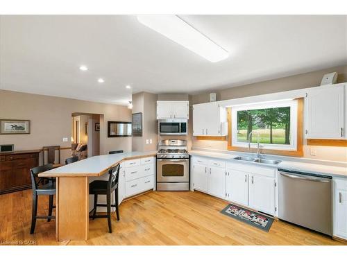 658 Culver Road, Waterford, ON - Indoor Photo Showing Kitchen With Stainless Steel Kitchen With Double Sink
