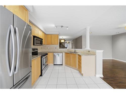 2466 Appalachain Drive, Oakville, ON - Indoor Photo Showing Kitchen With Stainless Steel Kitchen