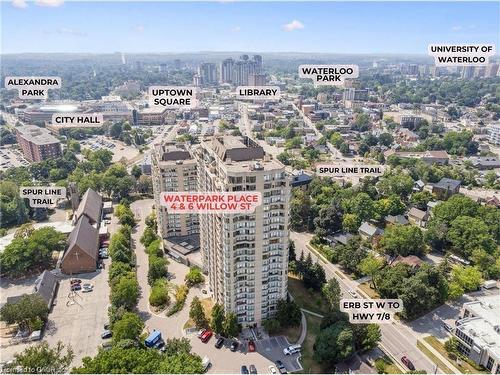 2203-6 Willow Street, Waterloo, ON - Outdoor With View
