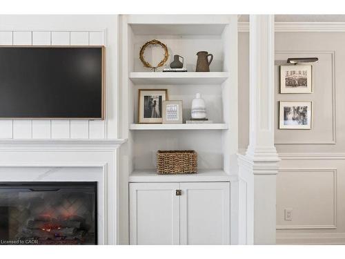 16 Forestgate Drive, Hamilton, ON - Indoor Photo Showing Other Room With Fireplace