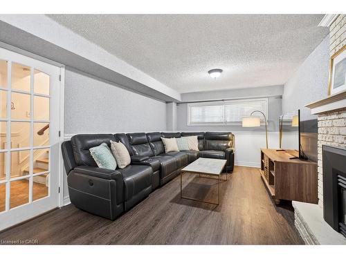 16 Forestgate Drive, Hamilton, ON - Indoor Photo Showing Living Room With Fireplace