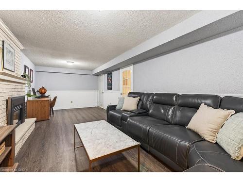 16 Forestgate Drive, Hamilton, ON - Indoor Photo Showing Living Room With Fireplace