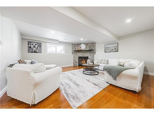 106 Highbury Drive, Stoney Creek, ON - Indoor With Fireplace