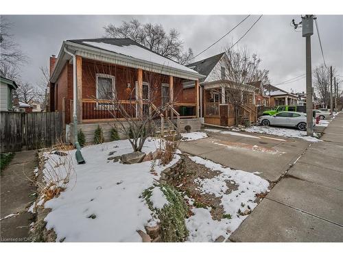 96 London Street N, Hamilton, ON - Outdoor With Deck Patio Veranda