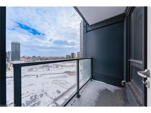 1212-5 Wellington Street S, Kitchener, ON - Outdoor With Balcony