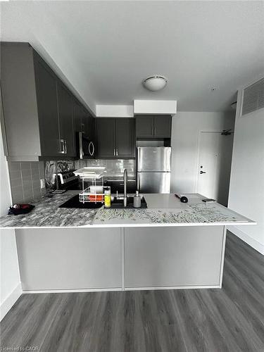 303-1000 Lackner Place, Kitchener, ON - Indoor Photo Showing Kitchen With Upgraded Kitchen