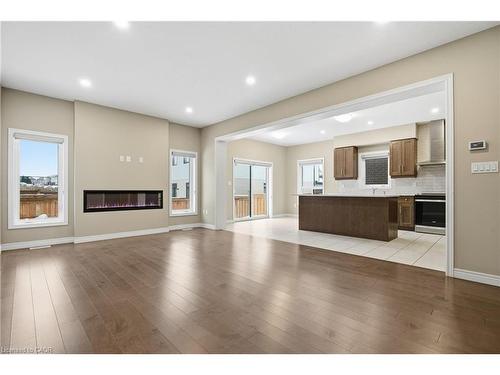 126 Tartan Avenue, Kitchener, ON - Indoor Photo Showing Living Room With Fireplace