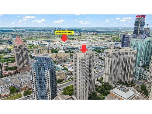 401-310 Burnhamthorpe Road W, Mississauga, ON - Outdoor With View
