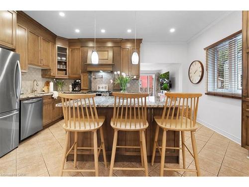 336 Emerald Street N, Hamilton, ON - Indoor Photo Showing Kitchen With Stainless Steel Kitchen